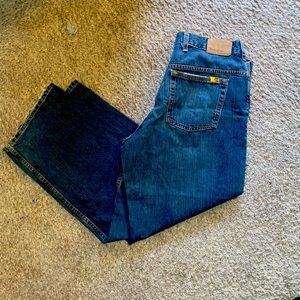 Dark Timberland jeans 36x32